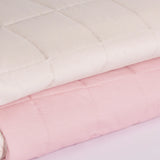 Trapuntino Quilt Double Colorado Tortora in Cotone Percalle – Maè by Via Roma 60