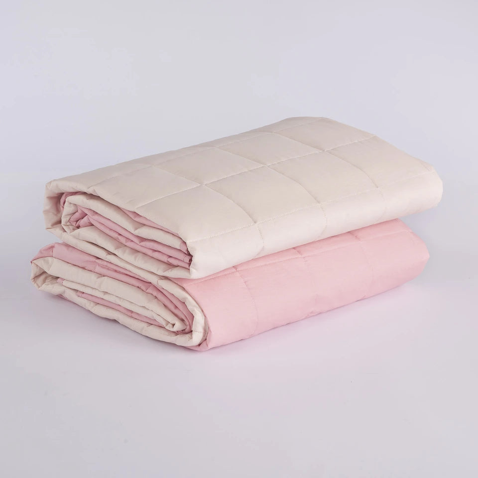 Trapuntino Quilt Double Colorado Tortora in Cotone Percalle – Maè by Via Roma 60