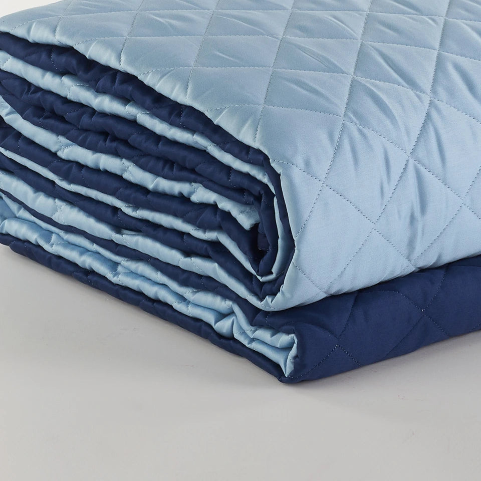 Trapuntino Quilt Double Face Antibes Rombetto Matrimoniale in Raso di Puro Cotone – Via Roma 60