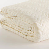 Trapuntino Quilt Sharm Matrimoniale in 100% Lino Stone Wash – Via Roma 60