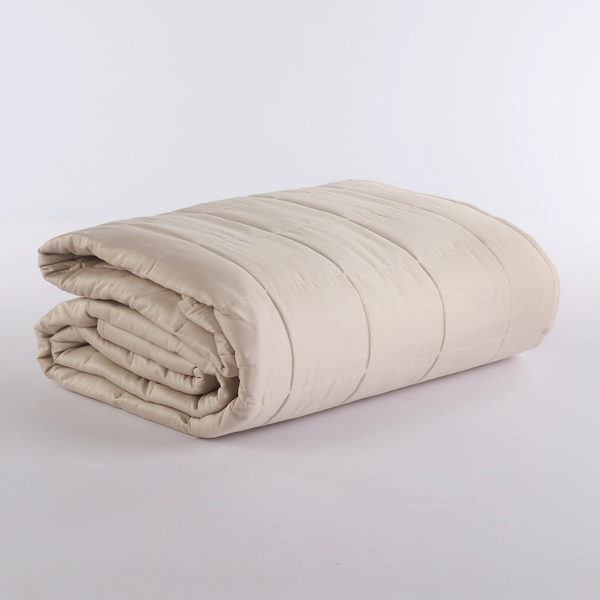Trapuntino Quilt Matrimoniale in Raso di Puro Cotone Tiffany Basic - Via Roma 60