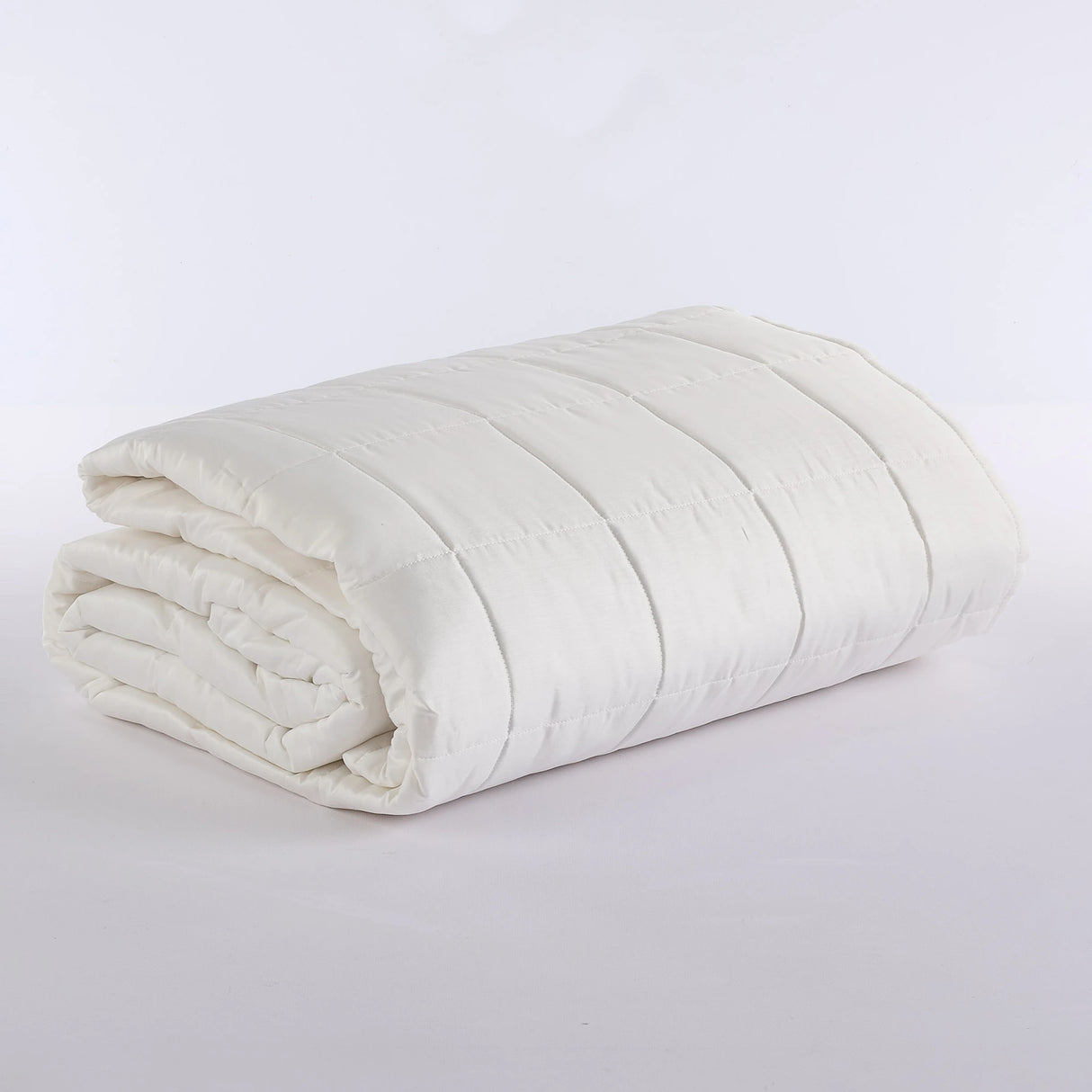 Trapuntino Quilt Matrimoniale in Raso di Puro Cotone Tiffany Basic - Via Roma 60