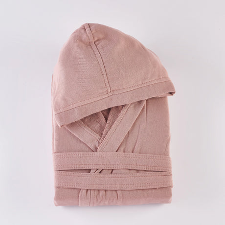 Accappatoio in Spugna Compact con Cappuccio – Maè