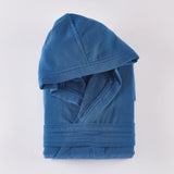 Accappatoio in Spugna Compact con Cappuccio – Maè