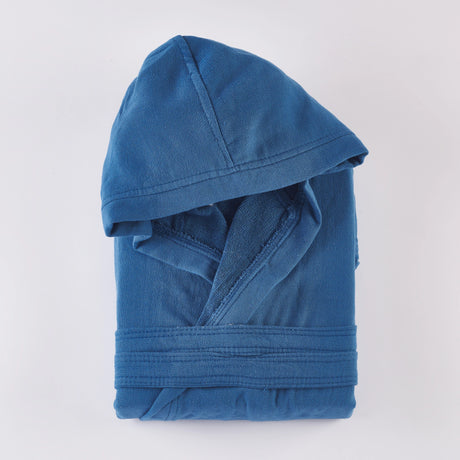 Accappatoio in Spugna Compact con Cappuccio – Maè