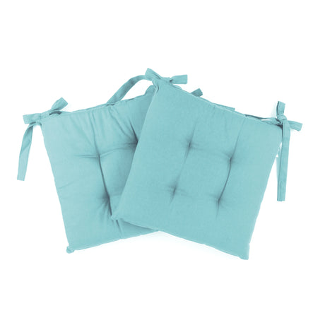 Coppia Cuscini per Sedia 40x40 con Lacci - Maè