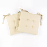 Coppia Cuscini per Sedia 40x40 con Lacci - Maè