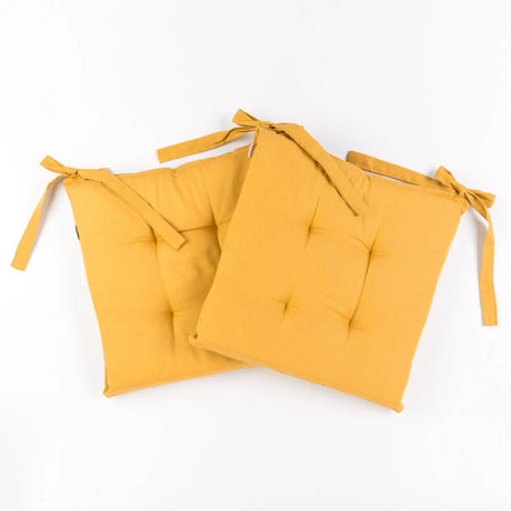 Coppia Cuscini per Sedia 40x40 con Lacci - Maè