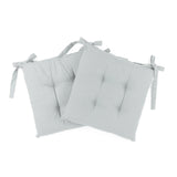 Coppia Cuscini per Sedia 40x40 con Lacci - Maè