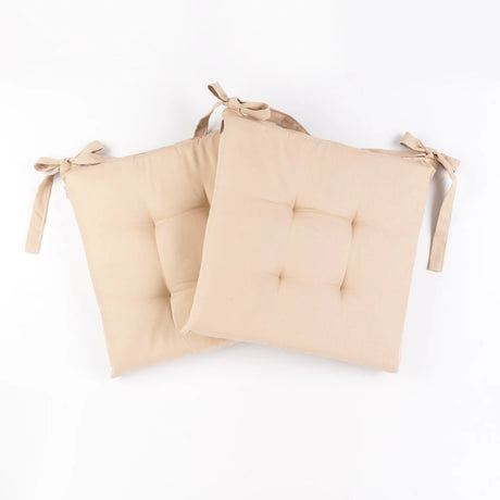 Coppia Cuscini per Sedia 40x40 con Lacci - Maè