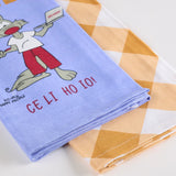 Coppia strofinacci 2kg - Happy People