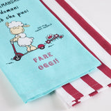 Coppia strofinacci Domani - Happy People