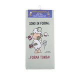 Coppia strofinacci Forma Tonda - Happy People