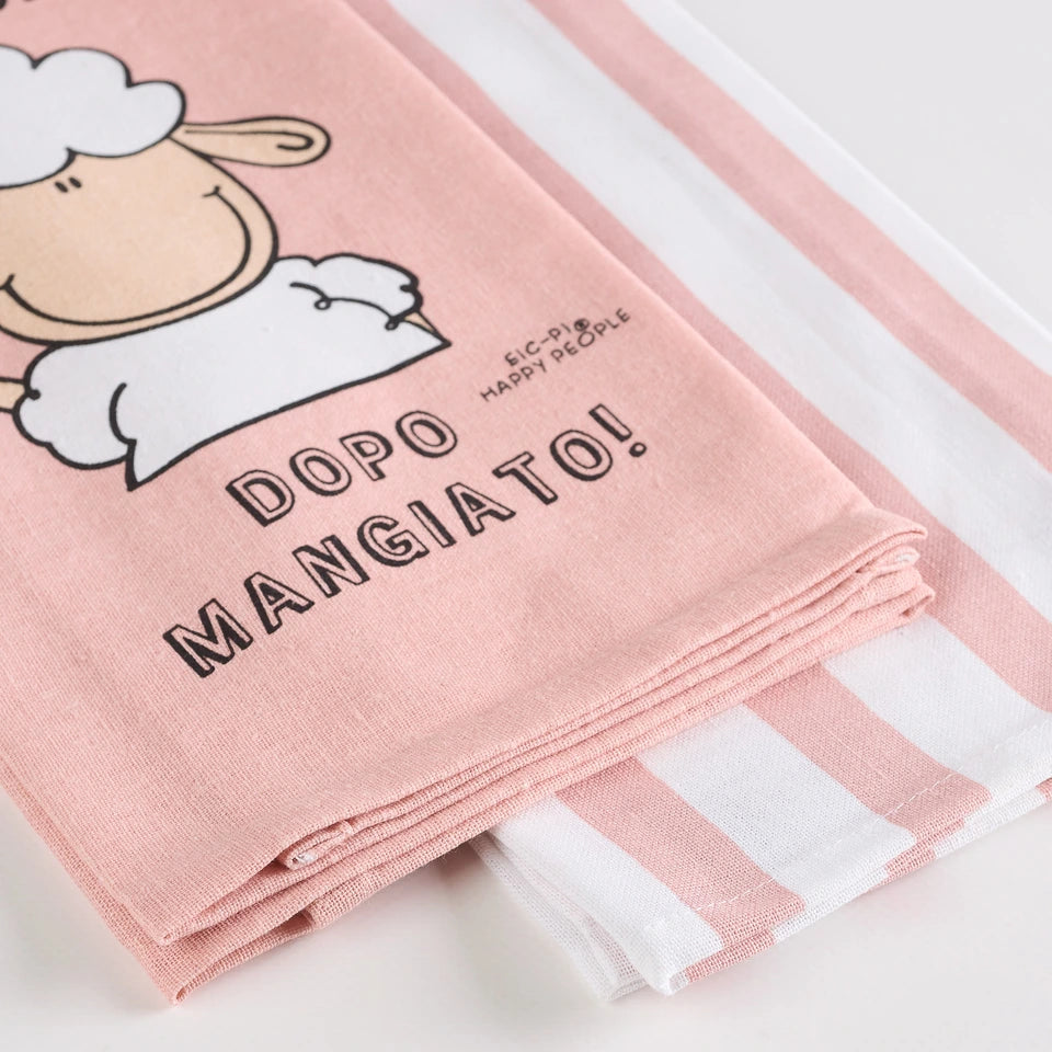 Coppia strofinacci Inzio - Happy People