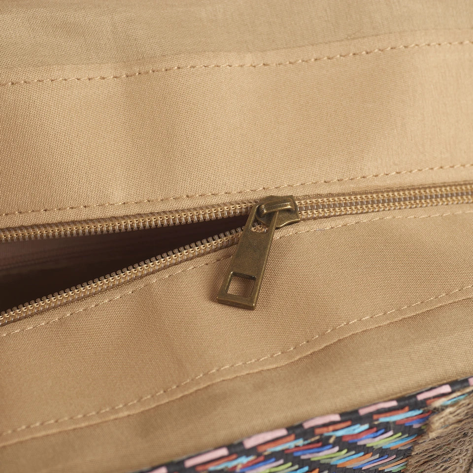 Borsa Mare Agadir Con Zip e Tasca Interna Maè - Via Roma 60