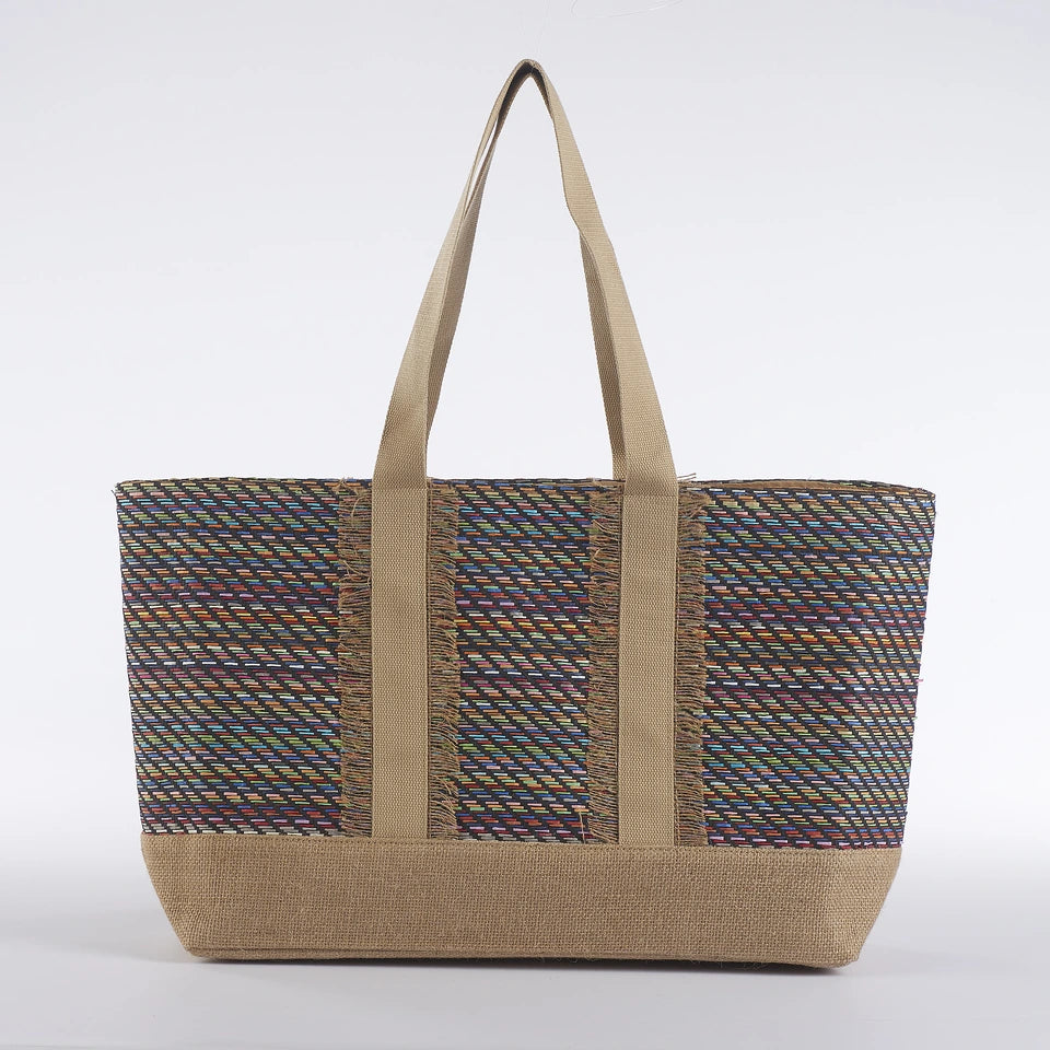 Borsa Mare Agadir Con Zip e Tasca Interna Maè - Via Roma 60