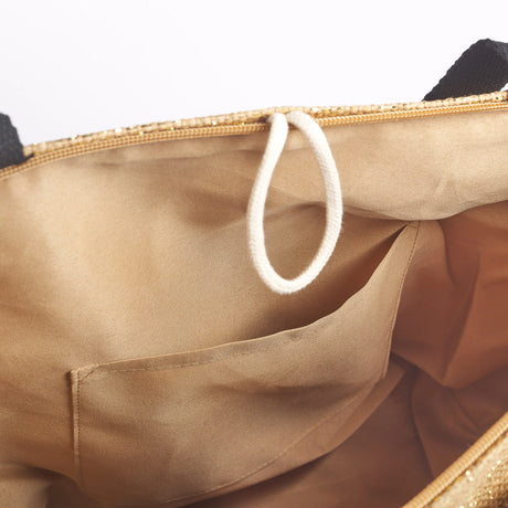 Borsa Mare Malesia Con Zip e Tasca Interna Maè - Via Roma 60