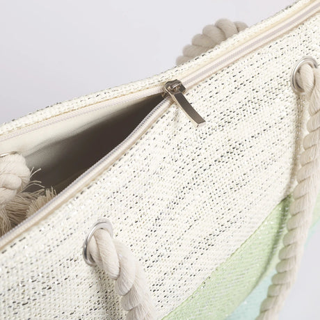 Borsa Mare Miami Con Zip e Tasca Interna Maè - Via Roma 60