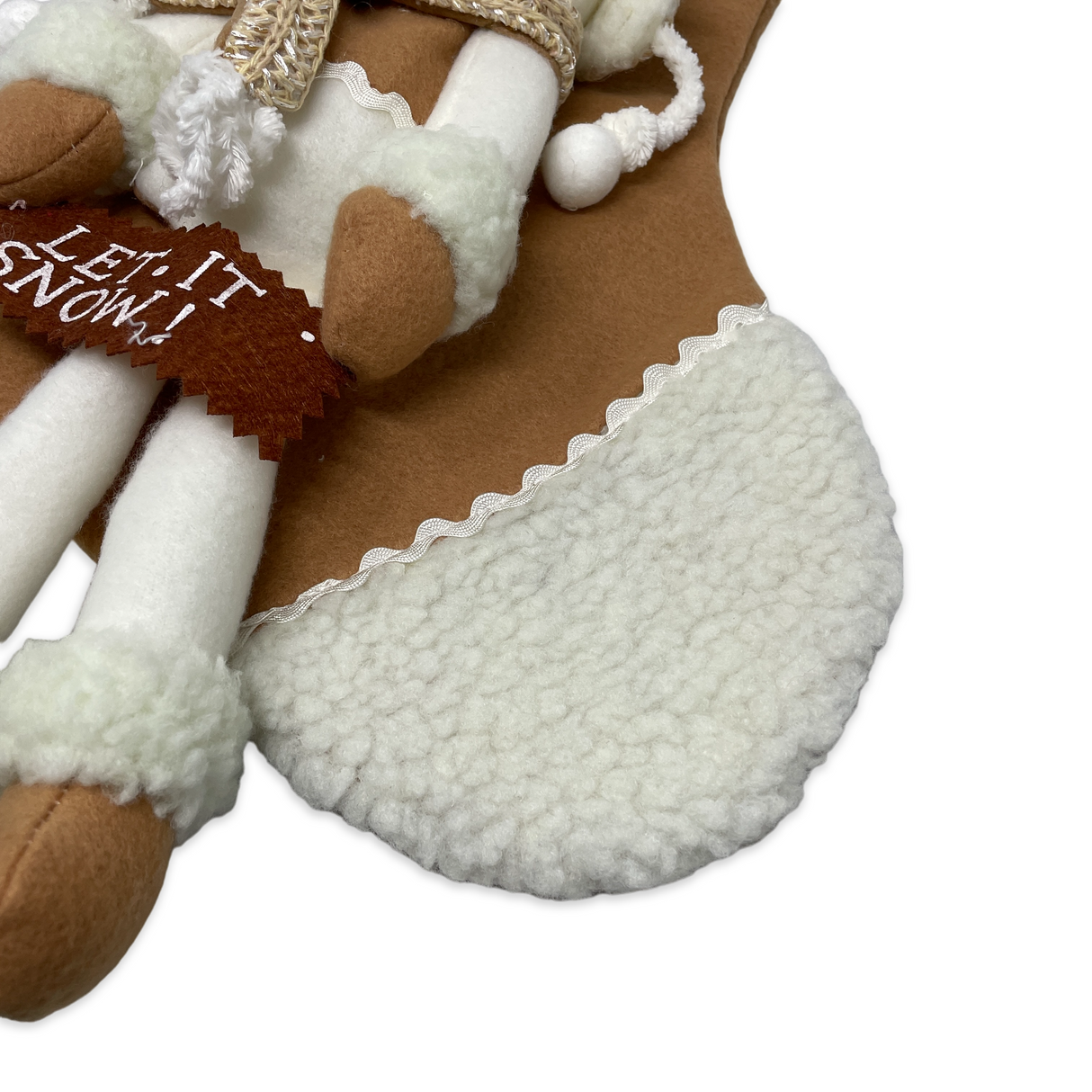 Calza Befana LET IT SNOW By Preziosa Home (Natale)