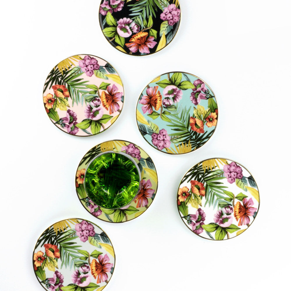 Set 2 Sottobicchieri 12 cm Exotic Jungle - Weissestal