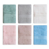 Set da 6 Ospiti Colorissima – Maestri Cotonieri Home (39x57 cm) – Colori Chiari, Medi, Scuri