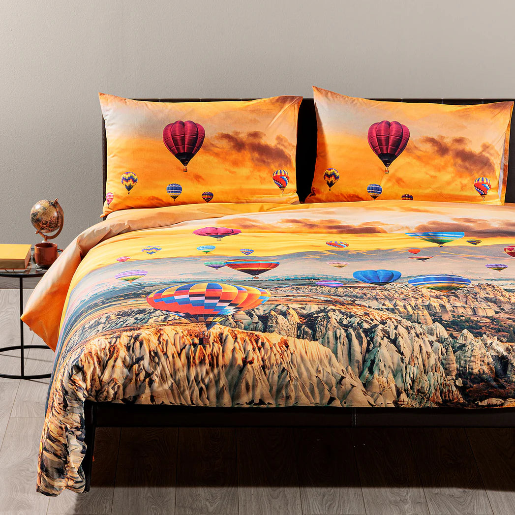 Set Copripiumino REALIN Galaxy Dreamy – Morbido Letto 3D Con Pianeti E Cartoni, 3 Pezzi Taglia Singolo, In Microfibra