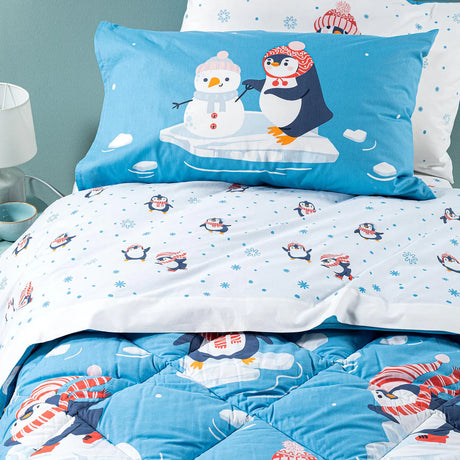 Completo lenzuola PINGUINI by Caleffi