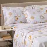 Completo Lenzuola Luna in Flanella Matrimoniale – Caleffi
