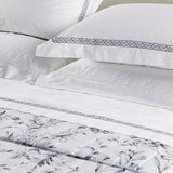 Completo Lenzuola In Raso Di Cotone 200 TC Luxor Matrimoniale  - Caleffi