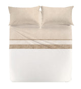 Completo Lenzuola In Cotone Nevada Matrimoniale - Caleffi