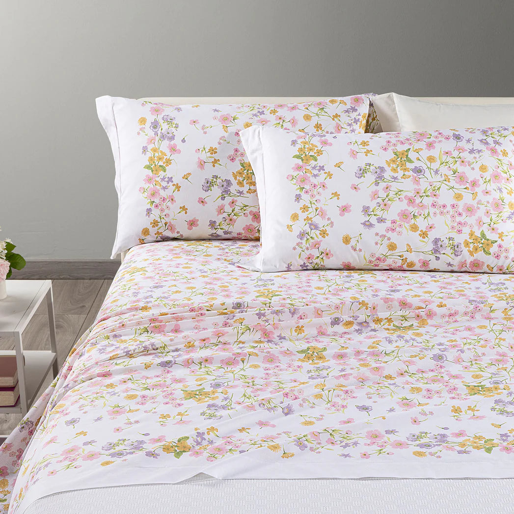 Completo Lenzuola In Cotone PROVENZA by Caleffi