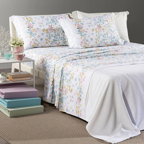 Completo Lenzuola In Cotone PROVENZA by Caleffi