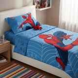 Completo Lenzuola Copriletto Spider-Man Singolo - Marvel