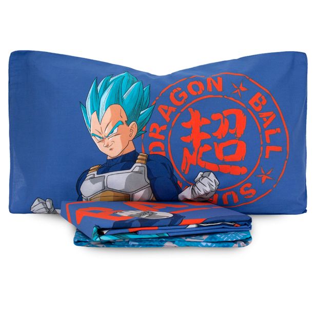Completo Lenzuola Dragon Ball  – Letto Singolo – 100% Cotone