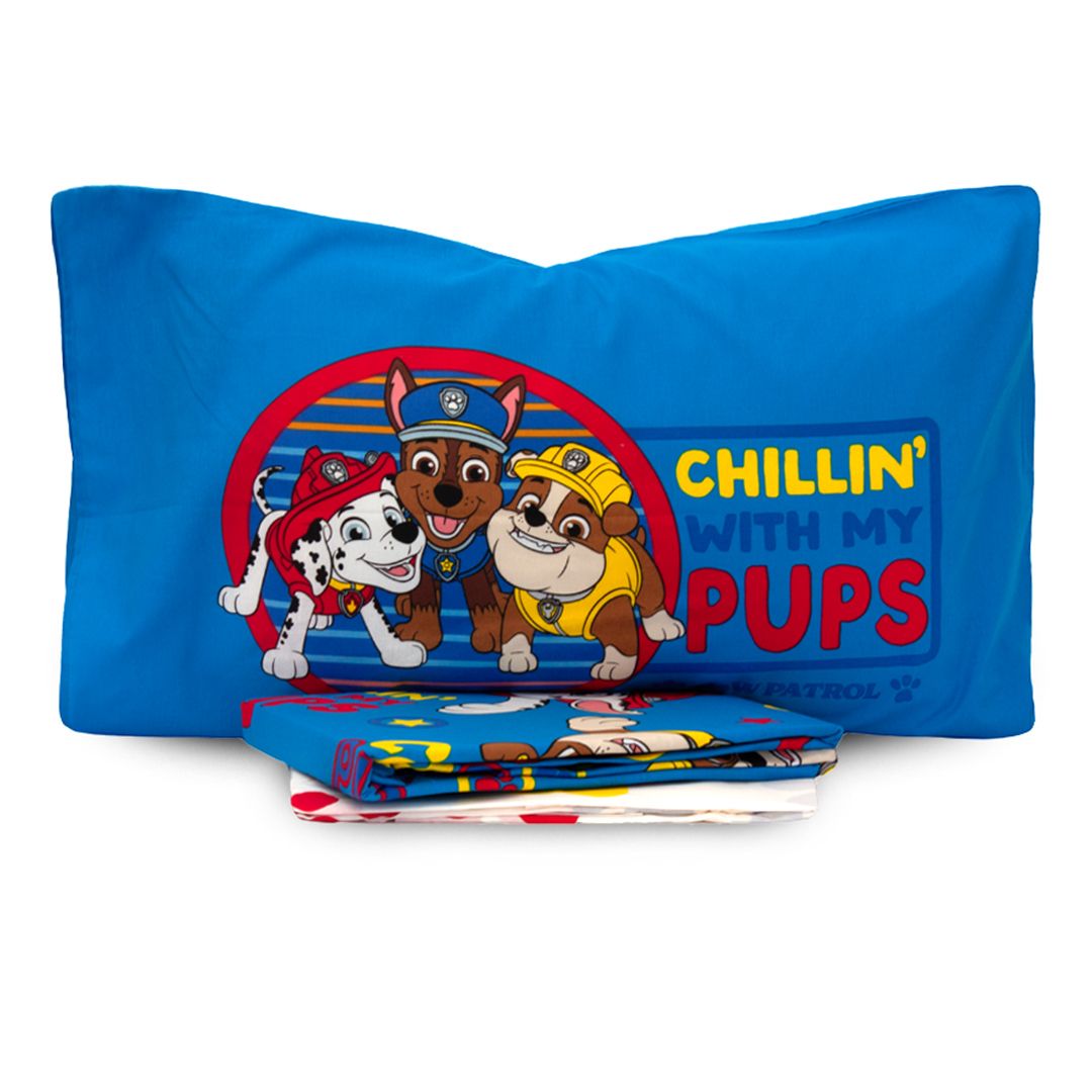 Completo lenzuola Singolo Paw Patrol - Hermet