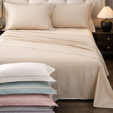 Completo Lenzuola SISSI matrimoniale Raso Di Puro Cotone by Maestri Cotonieri Home