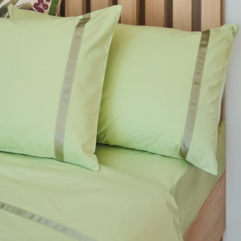 Completo Lenzuola PERLIER in raso di cotone by Battaglia