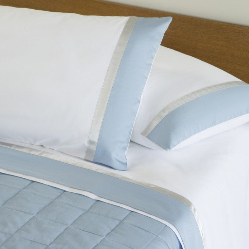 Completo Lenzuola PERLIER in raso di cotone by Battaglia