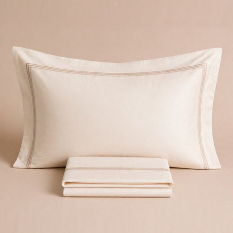 Completo Lenzuola SISSI matrimoniale Raso Di Puro Cotone by Maestri Cotonieri Home
