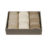 Set Asciugamani 3+3 Ariel Jacquard - Neìth