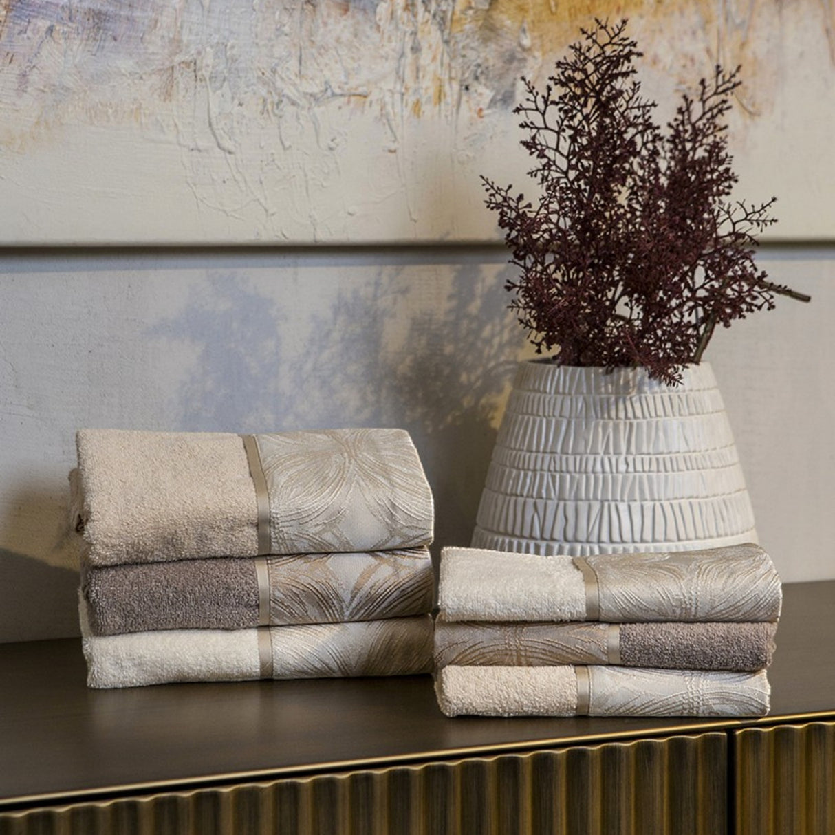 Set Asciugamani 3+3 Charlie - Battaglia