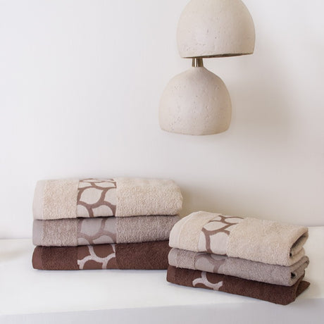 Set Asciugamani 3+3 Chiffon - Neìth