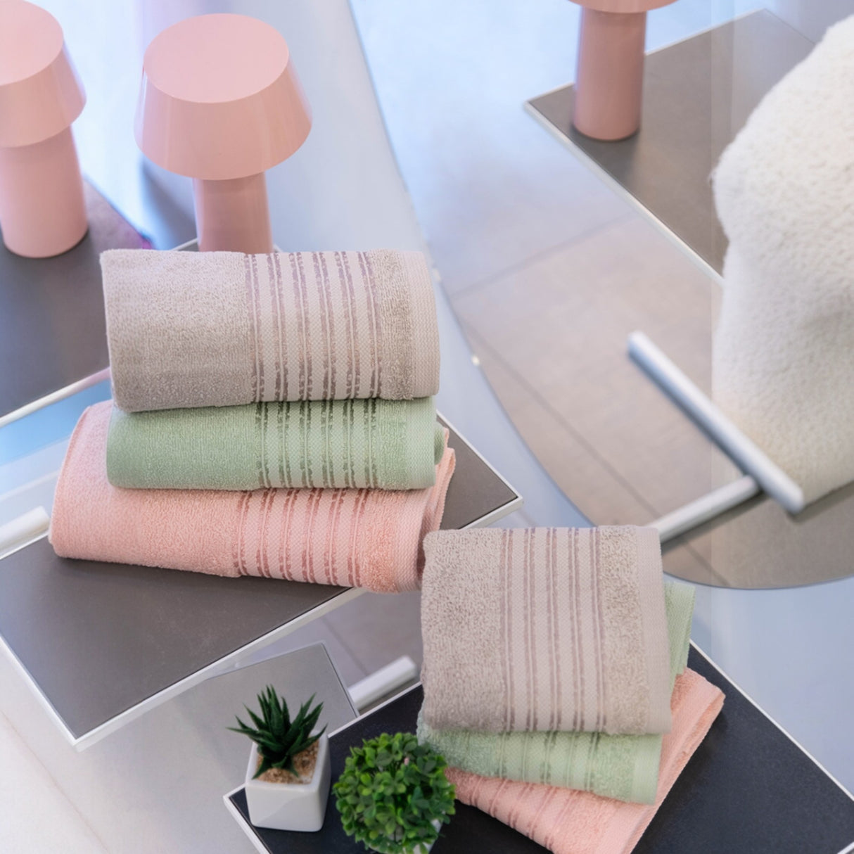 Set Asciugamani 3+3 Gift - Neìth