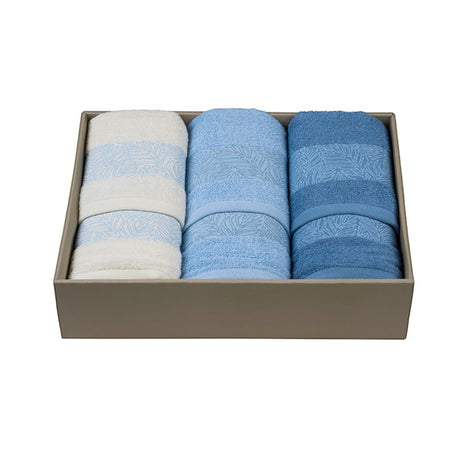 Set Asciugamani 3+3 Kila Jacquard - Neìth