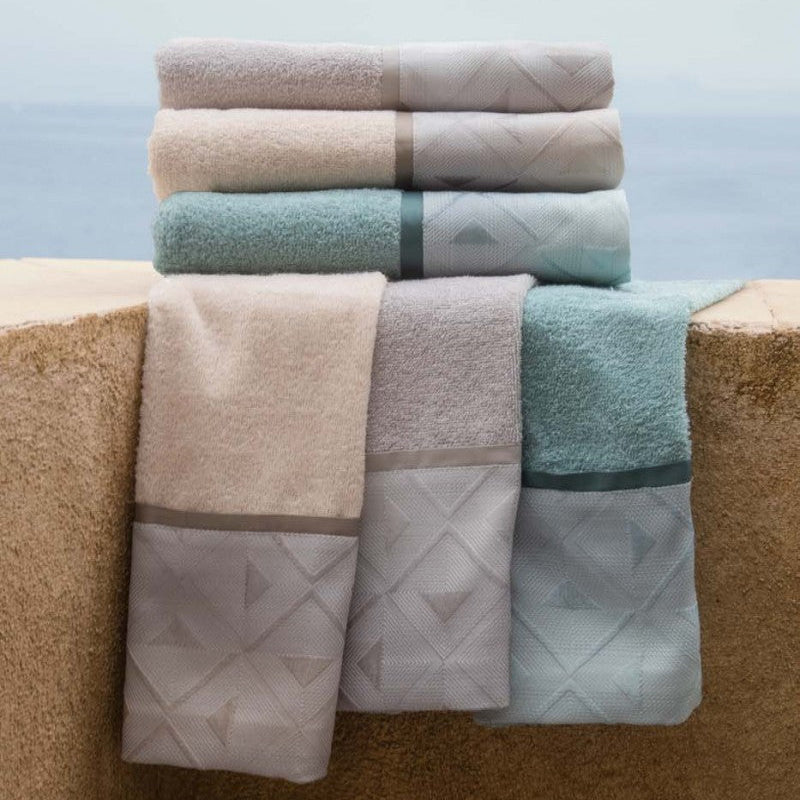 SET 3+3 RUBINA con bordo  BY BATTAGLIA