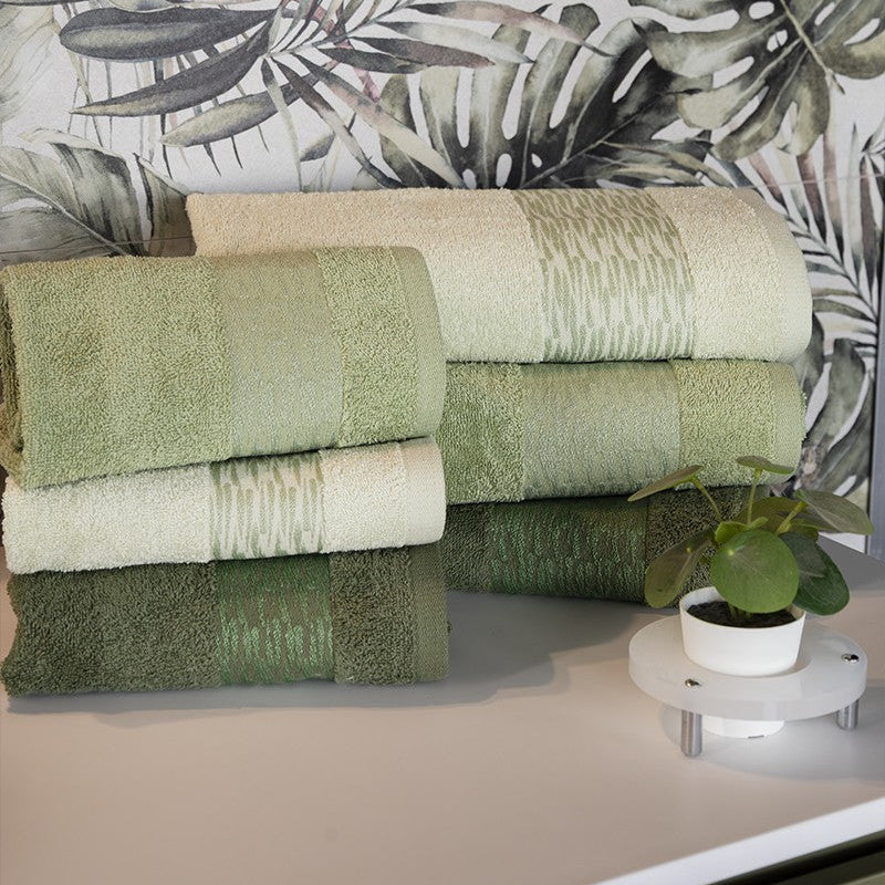Set Asciugamani 3+3 Tanit Jacquard - Neìth