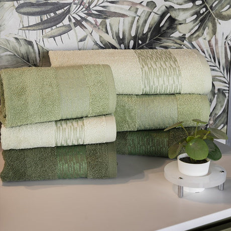 Set Asciugamani 3+3 Tanit Jacquard - Neìth