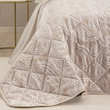 Trapuntino In Raso Jacquard Apollo Matrimoniale - Caleffi