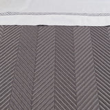 Copriletto Trapuntato Continental In Raso Di Cotone 300 T.C. Matrimoniale - Caleffi