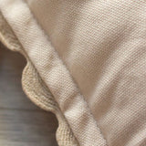 Set 2 Coprisedia India Maestri Cotonieri Home in Cotone con Fettucce 43x43 cm